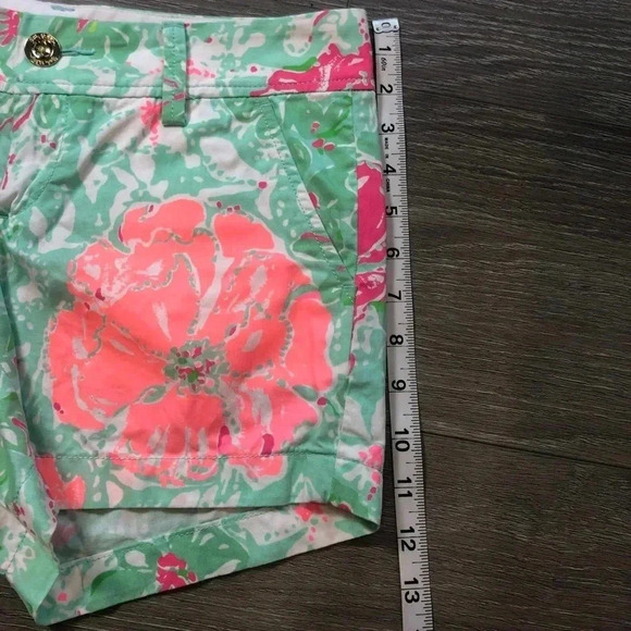 Lilly Pulitzer The Callahan Short Poolside Beach Walk Blue Size 00 - Picture 10 of 12